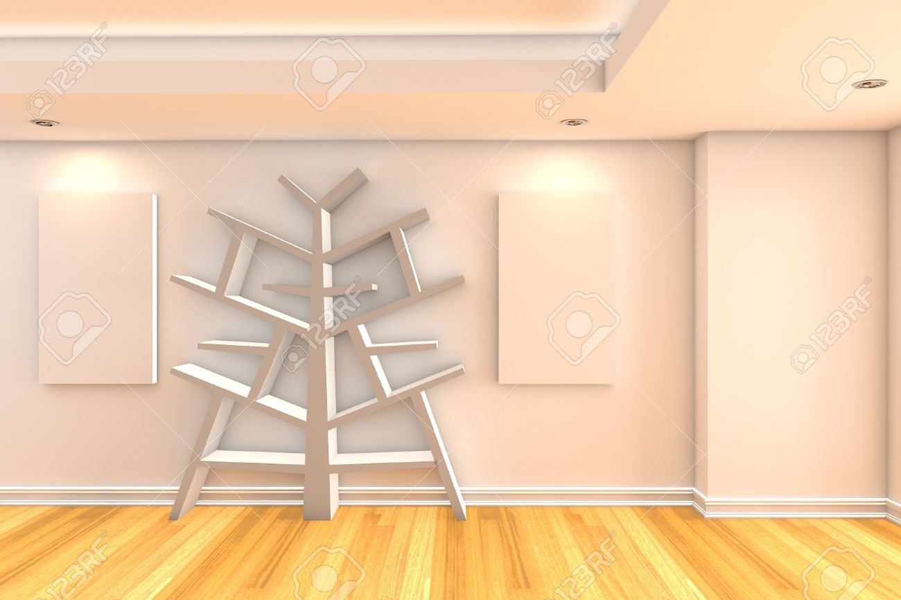 Modernen, Minimalistischen Leere Wohnzimmer Mit Farb Wand Boden Für ... Modernen, Minimalistischen Leere Wohnzimmer Mit Farb Wand Boden Für ...