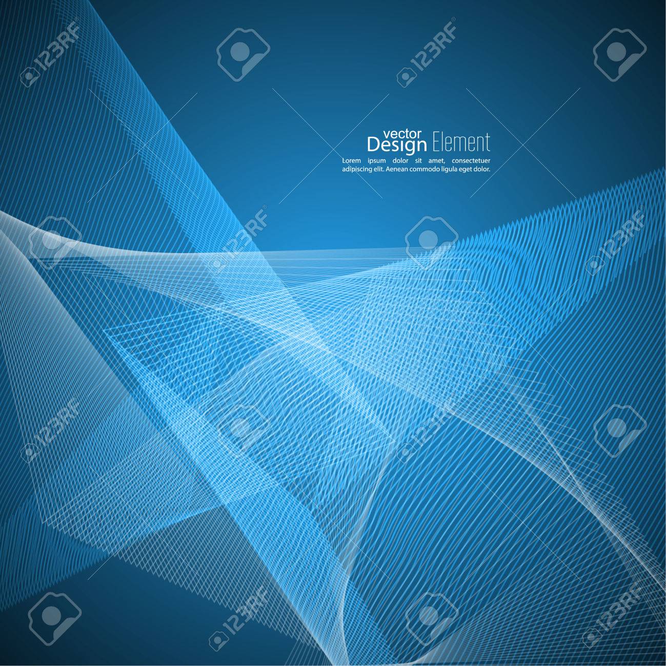 abstract background with soft lines template for cover business soft lines