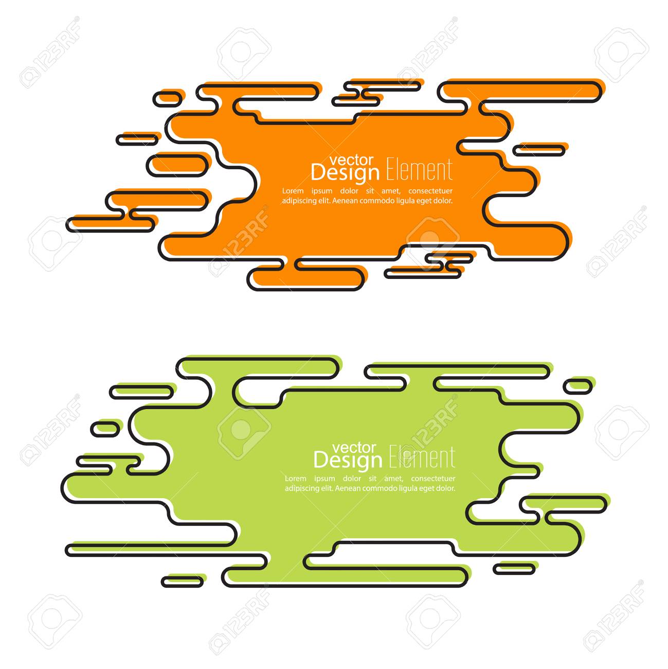 抽象的な背景の吹き出し記号 チャット アイコン 会話やディスカッション 質疑応答を示す概念 ライン アート のイラスト素材 ベクタ Image