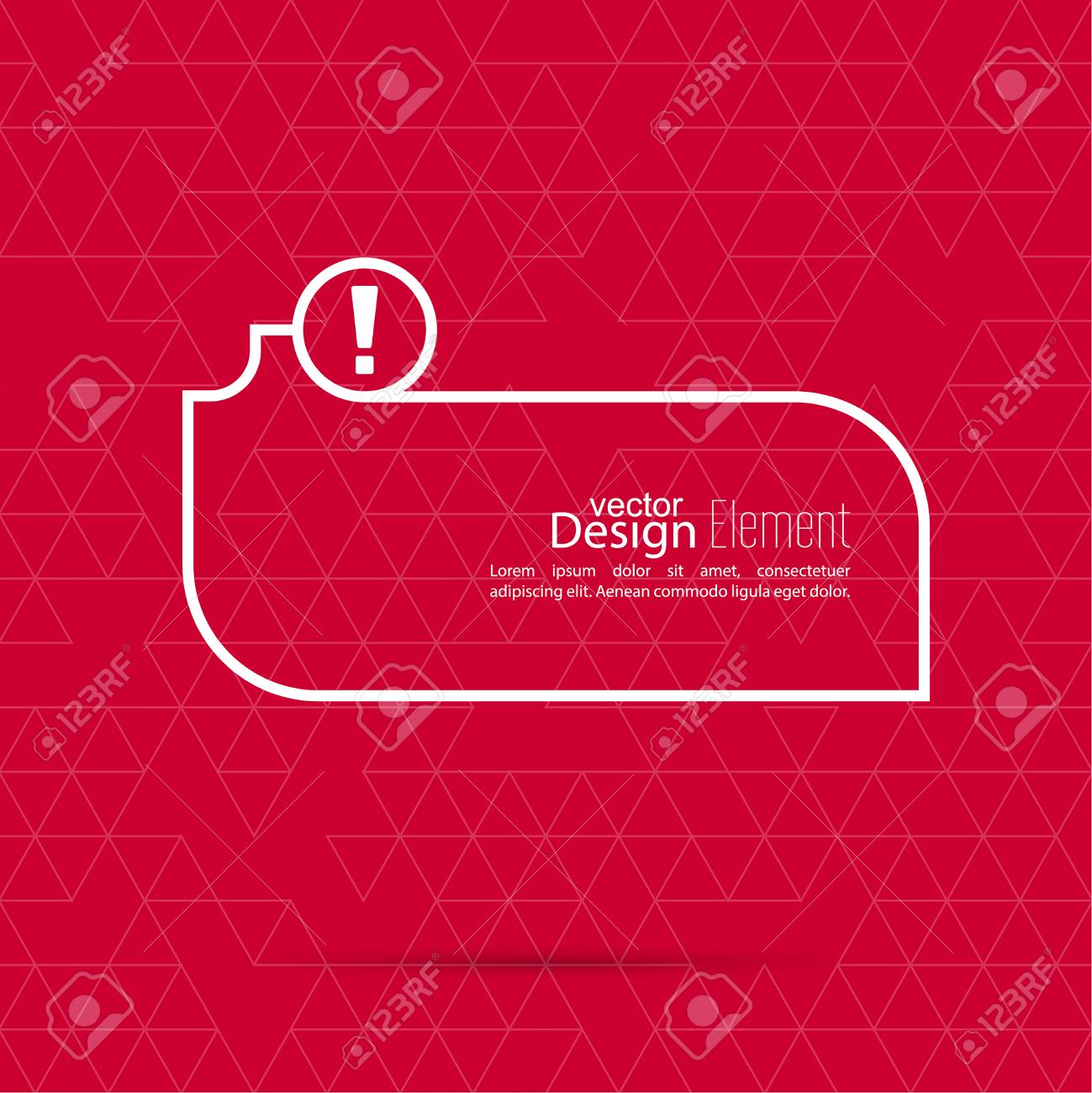 attention sign template