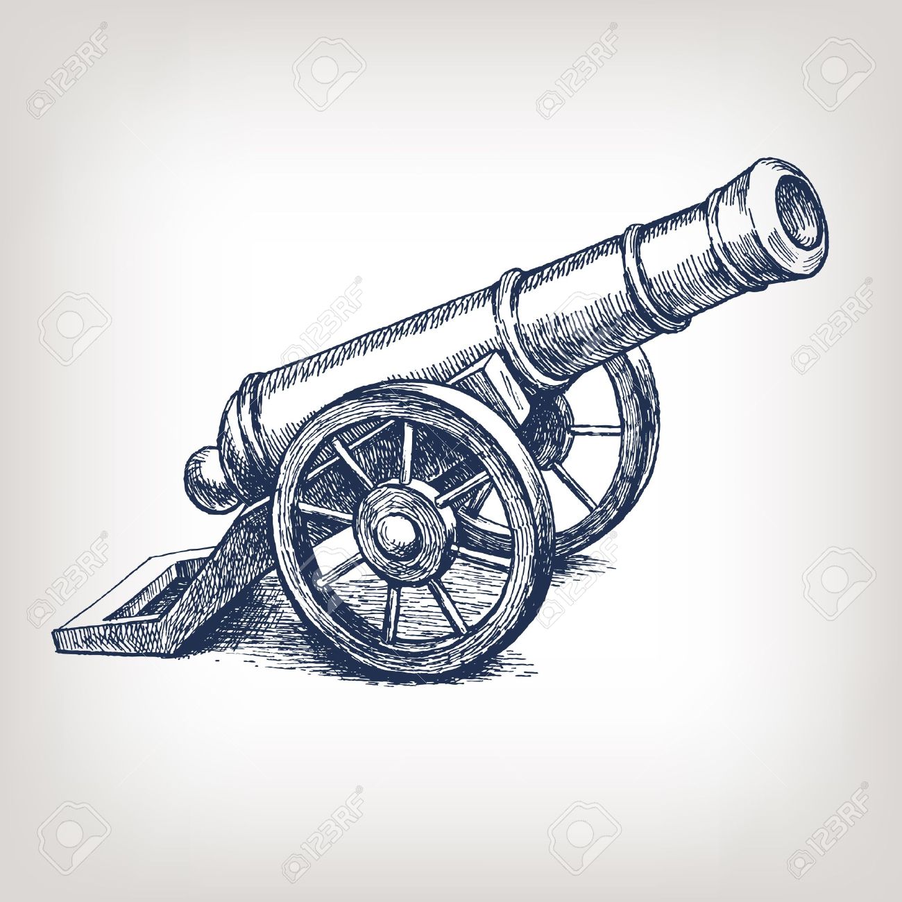 Vector ancient cannon vintage ink engraving illustration arm weapon hand drawn doodle sketch - 13486699 Vector ancient cannon vintage ink engraving illustration arm weapon hand drawn doodle sketch - 13486699