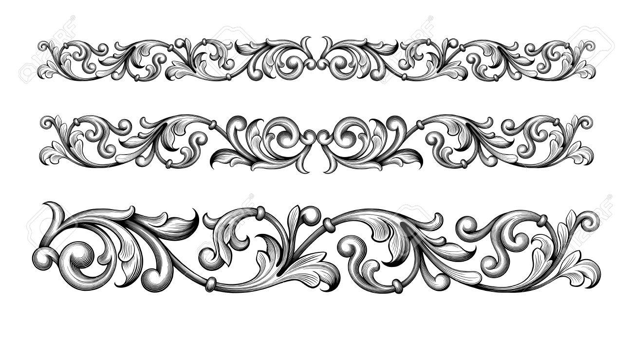 vintage baroque victorian frame