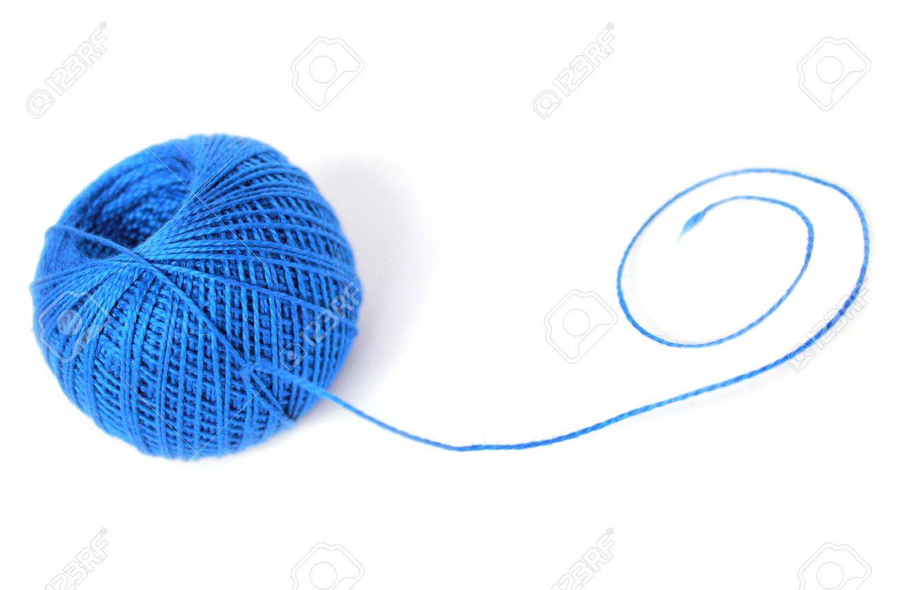 青い糸のボールのカールで の写真素材 画像素材 Image 青い糸のボールのカールで の写真素材 画像素材 Image