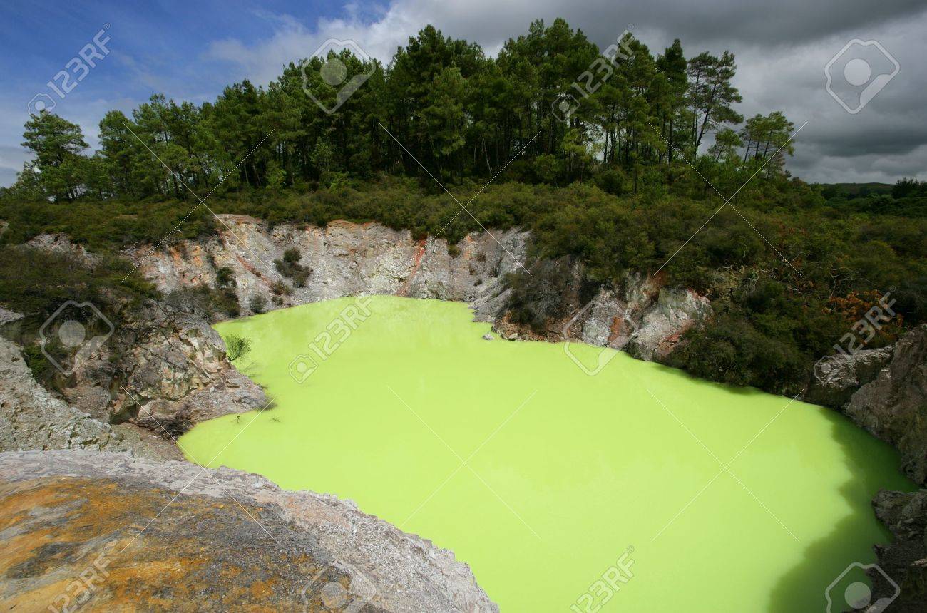 sulphur water