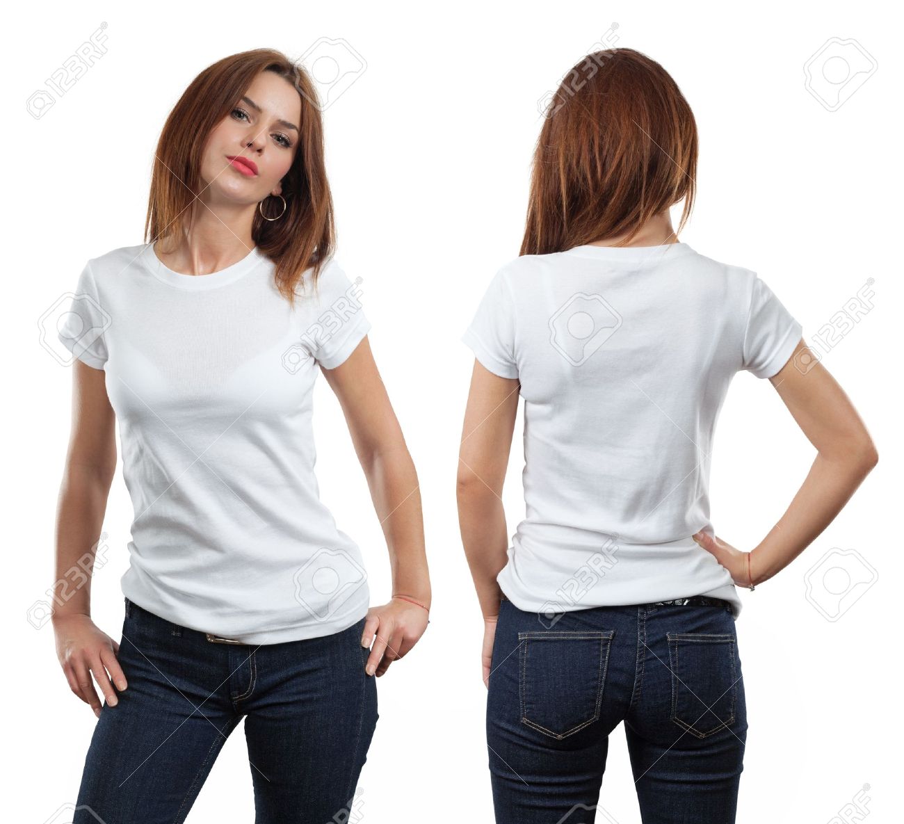 playera blanca mujer