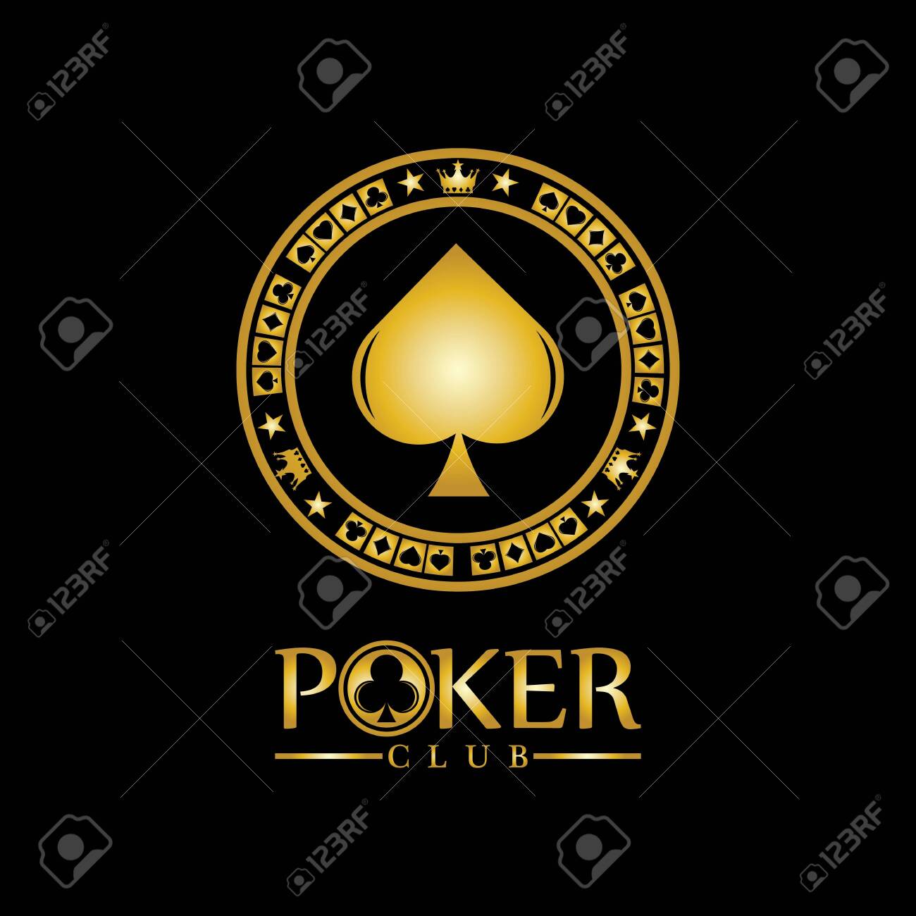 Poker Logo Vector
