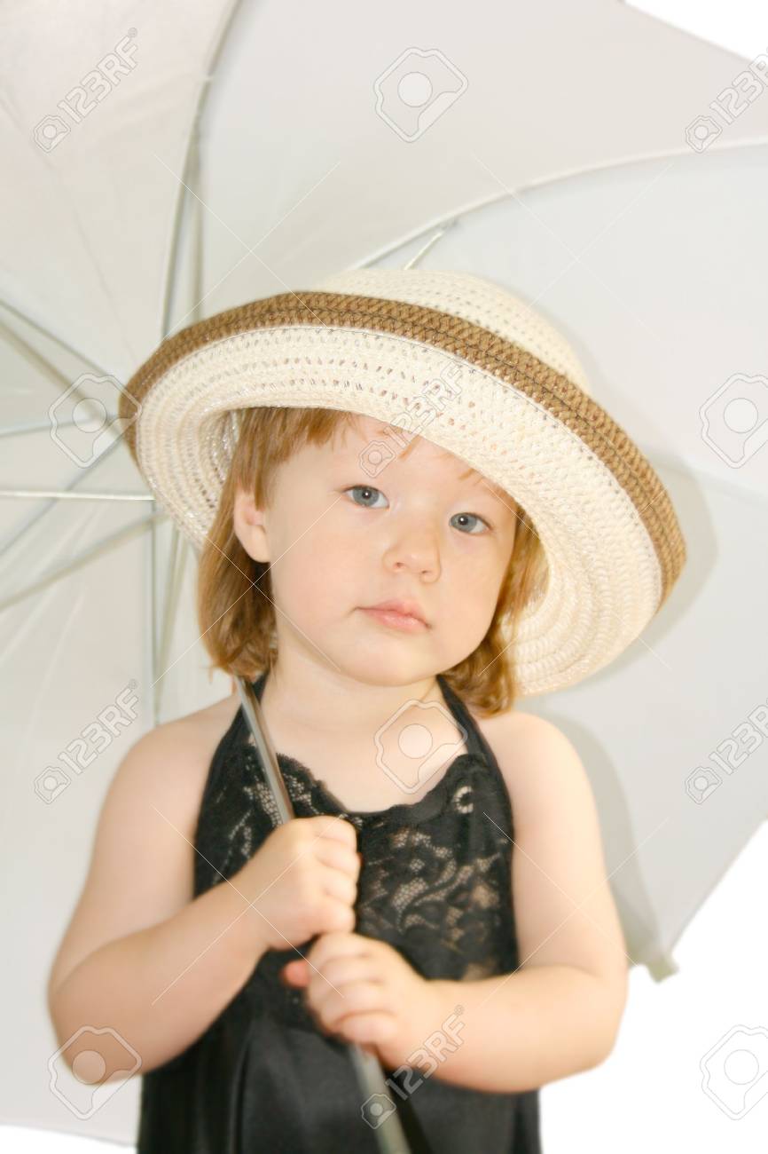small umbrella hat