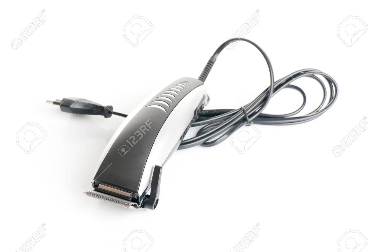 Haircut Machine For Men On White Background