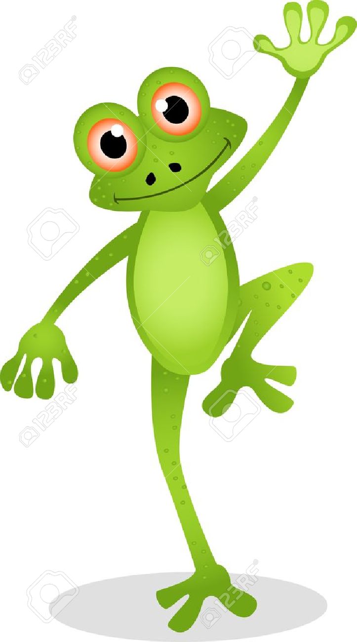 funny frog cartoon royalty