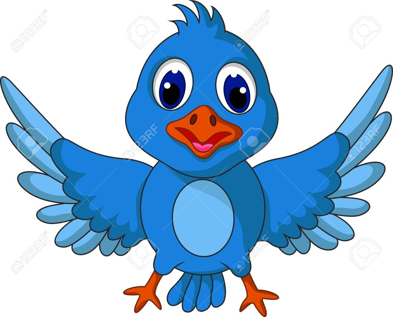 Dibujo Animado Del Pájaro Azul Divertida Que Presenta Ilustraciones Svg, Vectoriales, Clip Art Vectorizado Libre De Derechos. Image 19791039. Dibujo Animado Del Pájaro Azul Divertida Que Presenta Ilustraciones Svg, Vectoriales, Clip Art Vectorizado Libre De Derechos. Image 19791039.