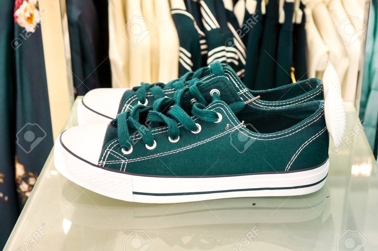 emerald green sneakers