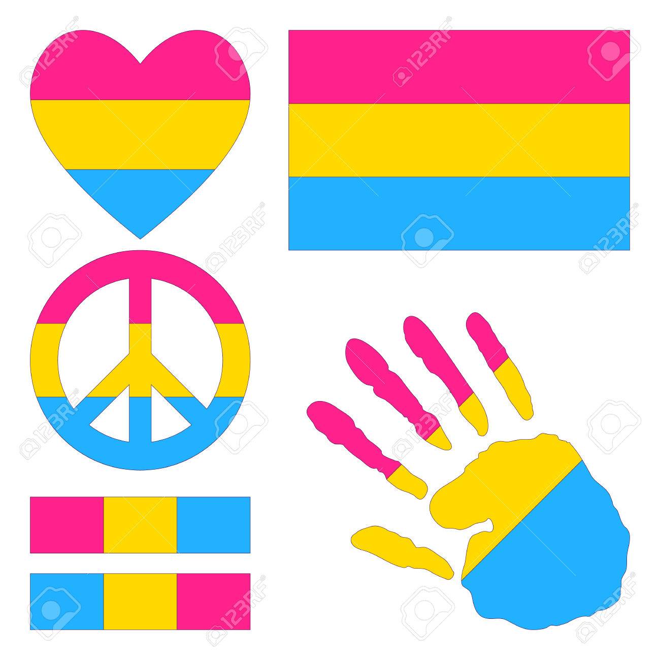 Amputee dating women Pansexual flag art