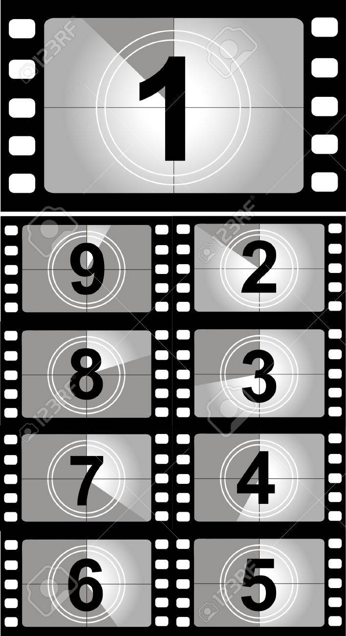 count down numbers