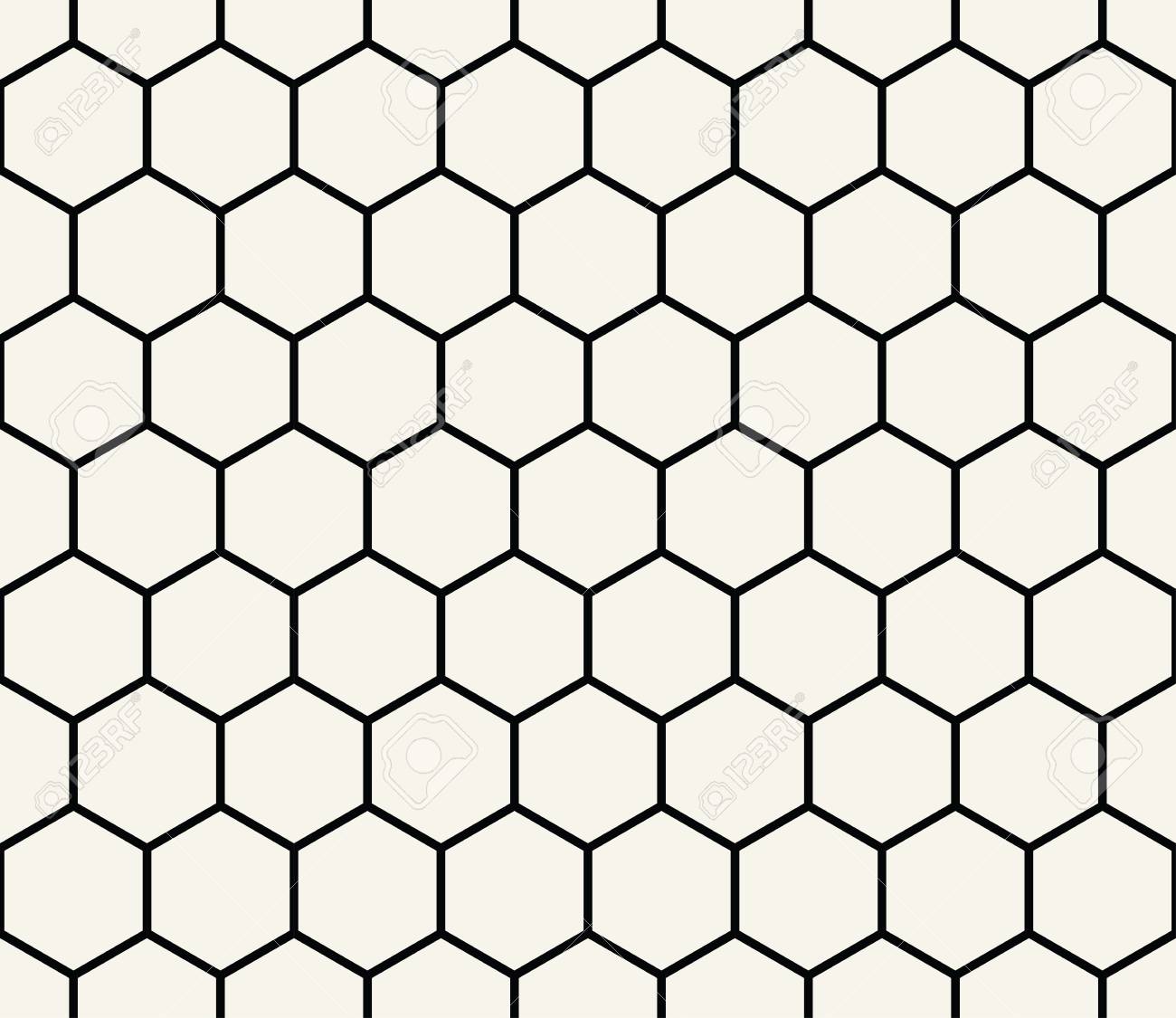 幾何学的な六角形最小グリッド グラフィック パターン背景 のイラスト素材 ベクタ Image