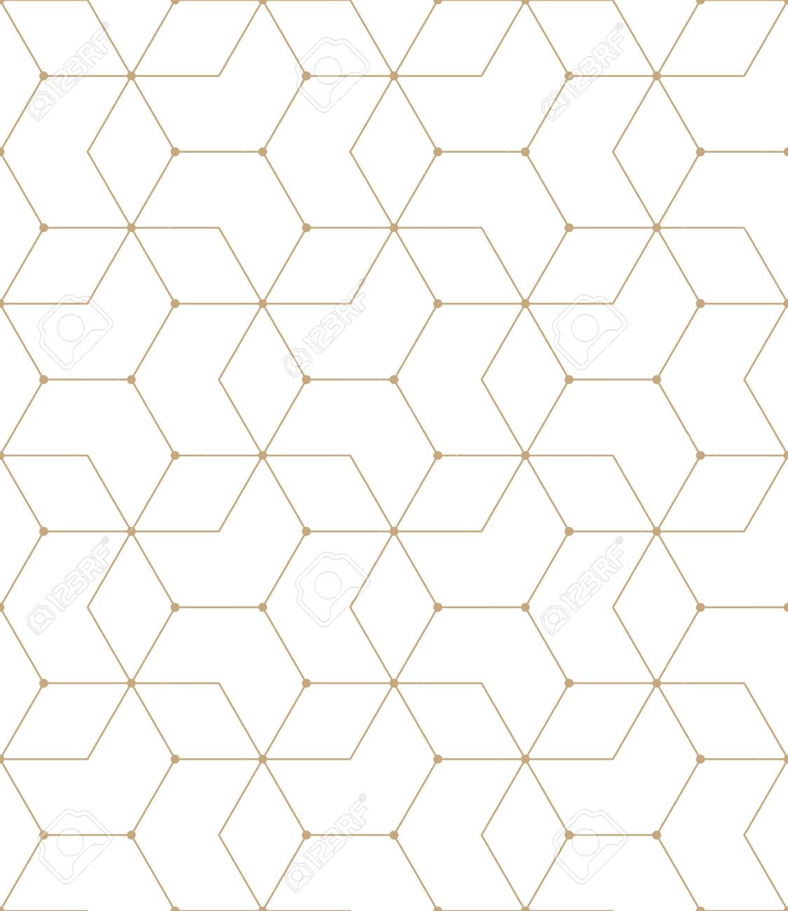 Hexagon Pattern Vector Interesting Decoration Hexagon Pattern Vector Interesting Decoration