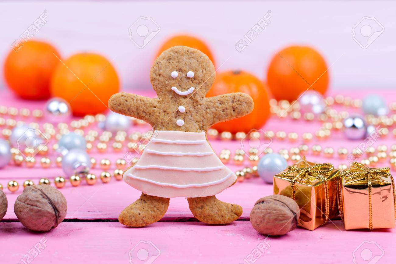 homemade baked christmas gingerbread man on vintage wooden background anise cinnamon and decoration utensils - Christmas Gingerbread Men Decorations homemade baked christmas gingerbread man on vintage wooden background anise cinnamon and decoration utensils - Christmas Gingerbread Men Decorations
