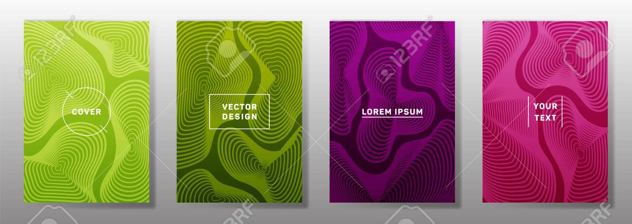 simple covers linear design fluid curve shapes geometric lines simple covers