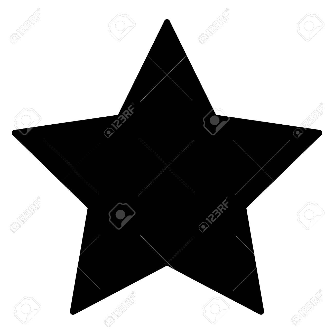 黒の星のアイコン のイラスト素材 ベクタ Image