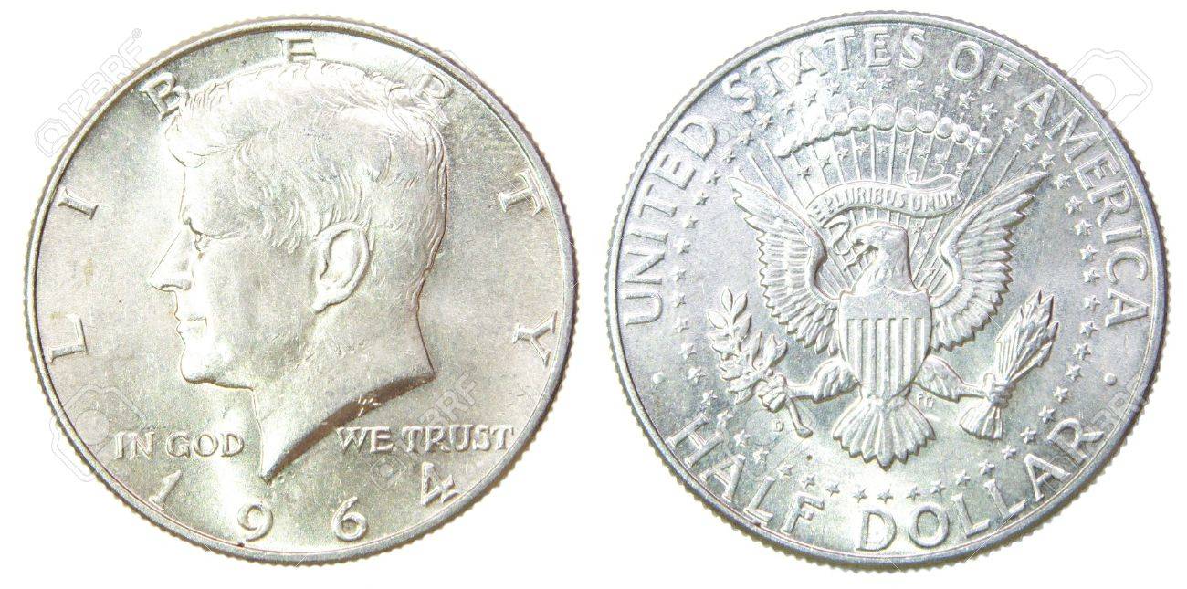 アメリカ ダイム銀貨 10枚 (1964年)☆10セント ルーズベルト LIBERTY