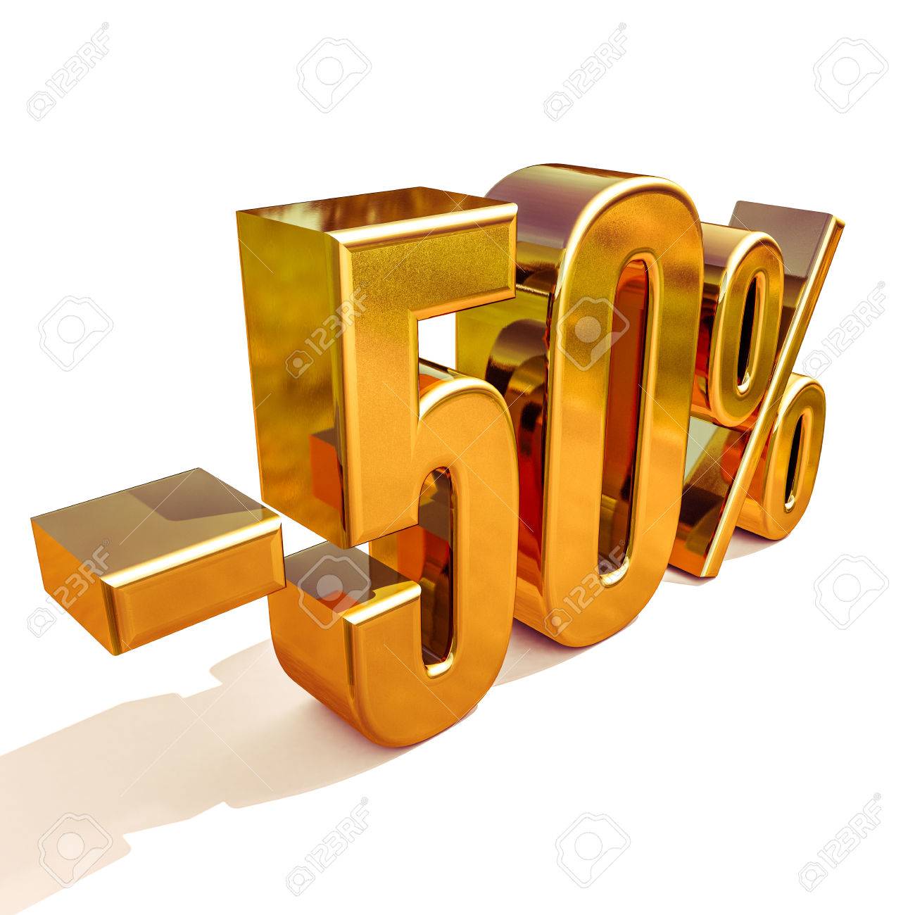 gold sale 50 gold percent off discount sign sale banner template