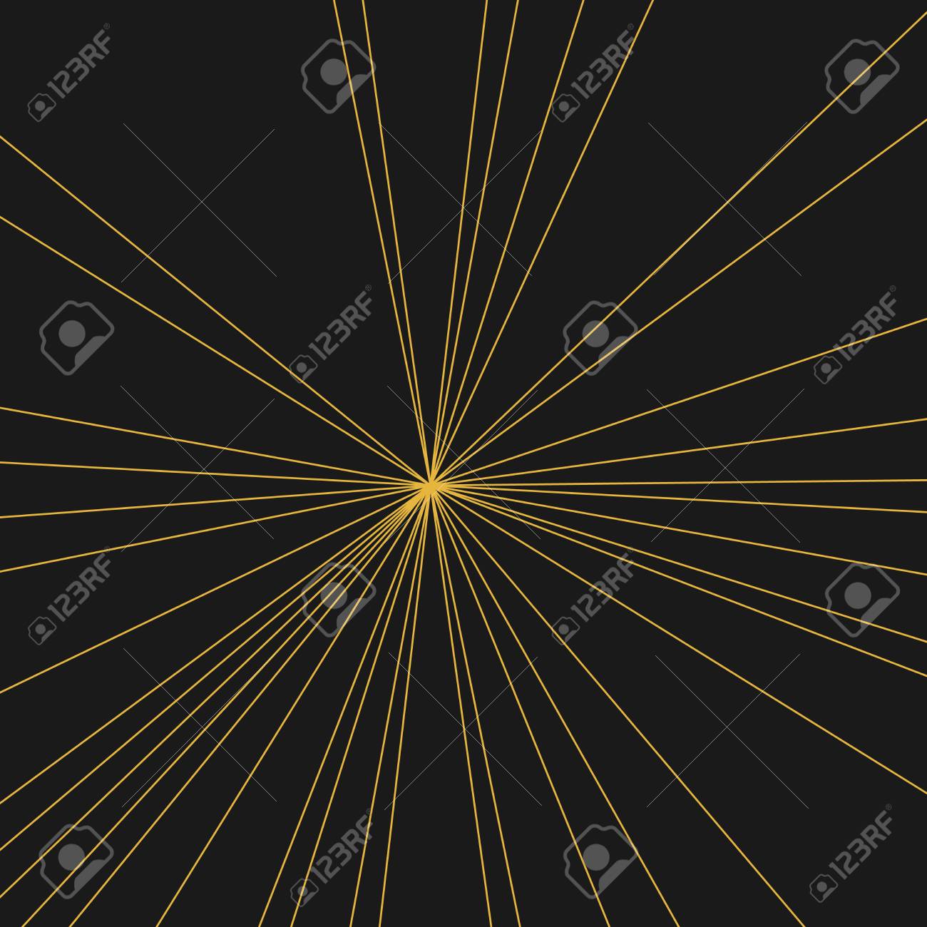光ビームと光 太陽の光や星の半径方向のライン背景ストライプ画像バースト デザイン要素 ファッションの爆発グラフィック アートのイラスト素材 ベクタ Image 9212