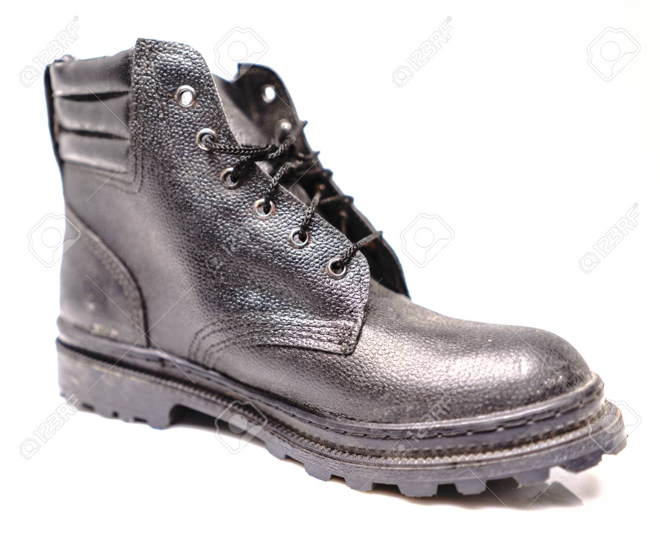 white safety boots