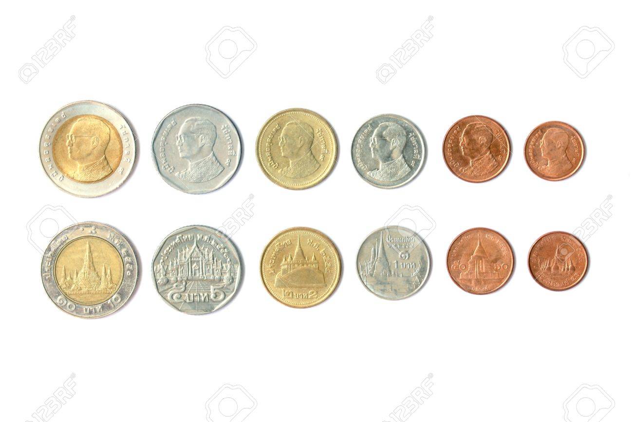 タイの硬貨の写真素材・画像素材 Image 14412080