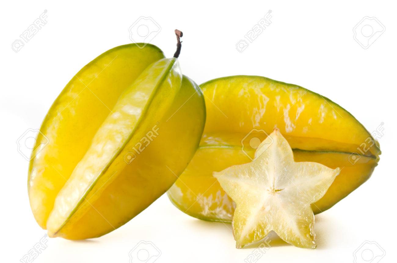star apple fruit also called as carambola starfruit averrhoa