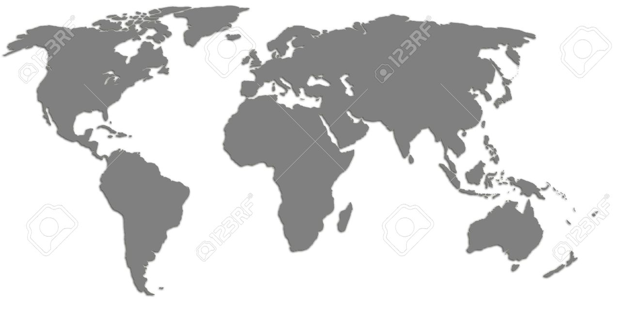 high quality world map