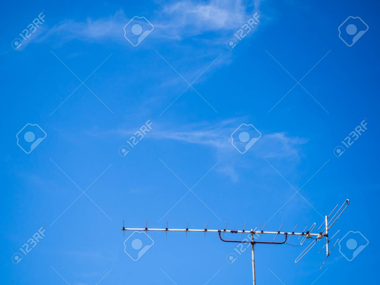 clear blue tv antenna