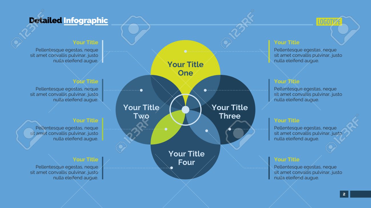 four sides venn diagram element of presentation brochure diagram venn diagram infographic