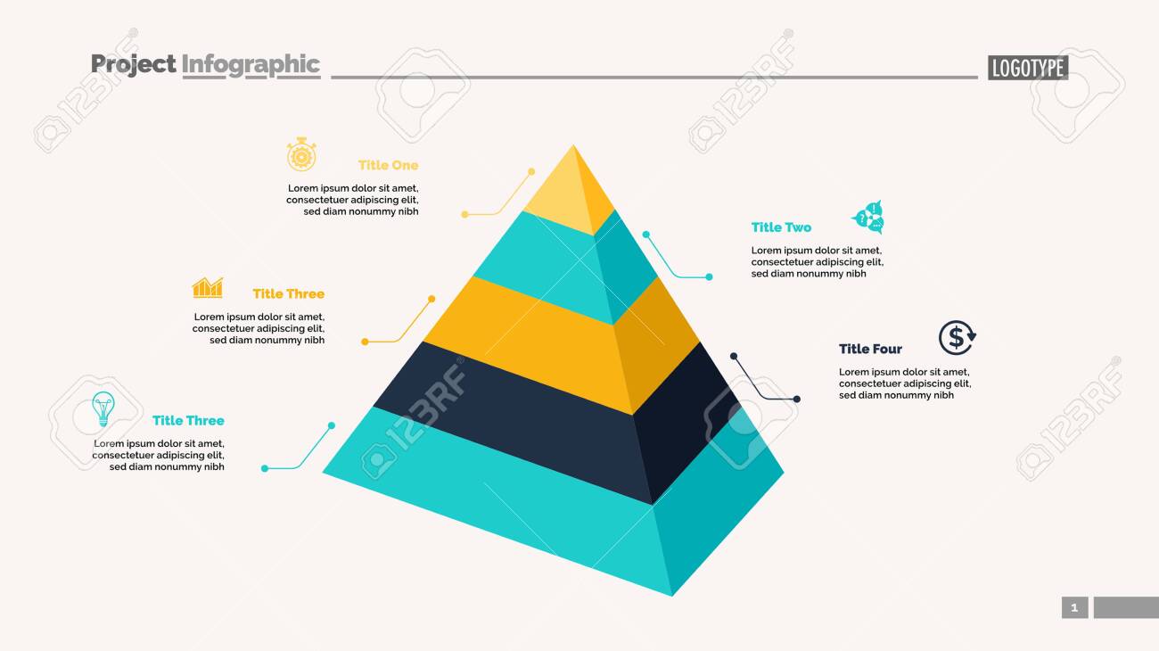 Pyramid Diagram 3d Segmented Pyramid Chart Template Pyramid