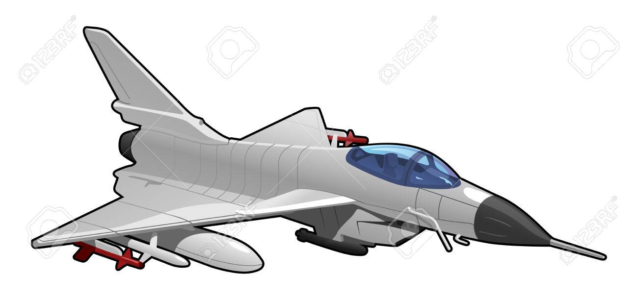 ジェット戦闘機のイラストのイラスト素材 ベクタ Image