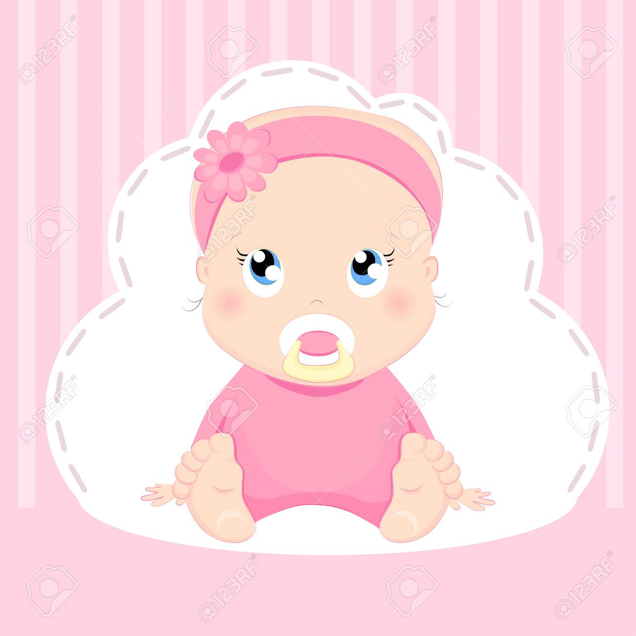 Conception De Carte De Bebe Fille Mignonne Jolie Fille Assise Sur Un Fond Rose Clip Art Libres De Droits Vecteurs Et Illustration Image Conception De Carte De Bebe Fille Mignonne Jolie Fille Assise Sur Un Fond Rose Clip Art Libres De Droits Vecteurs Et Illustration Image