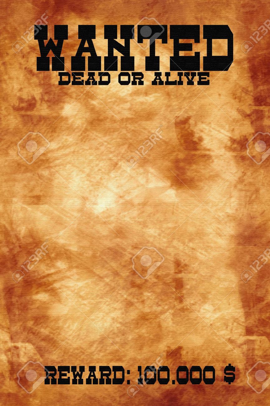 Wanted Poster Background - FREE DOWNLOAD