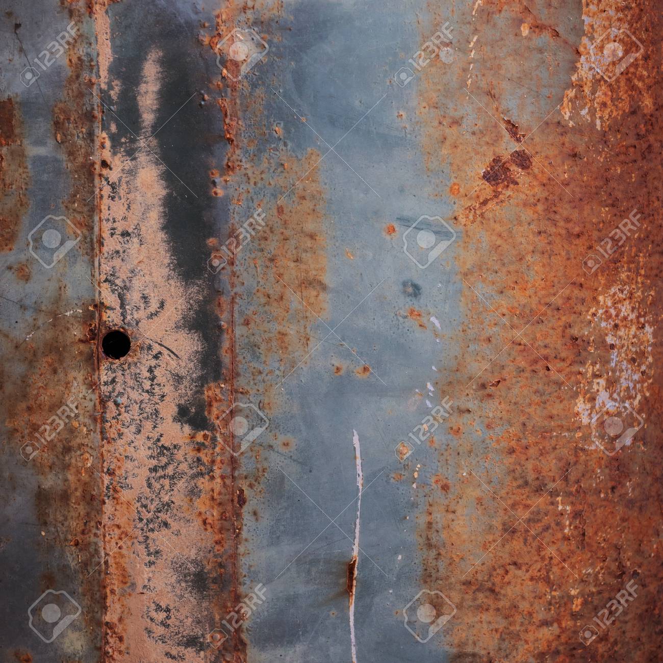 Rusty Metal Plate Panel Corroded Texture Background Stock Photo, Picture  and Royalty Free Image. Image 45285880., image size:1300x1300