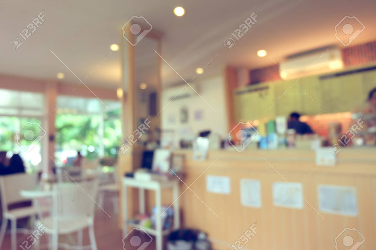 Blur Cafe Background Cafe Coffee Shop With People Customer Stock Photo Picture And Royalty Free Image Image 49947784
