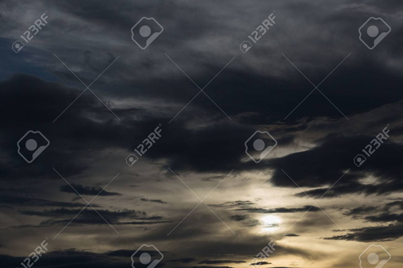black cloud in darkness sky, night sky of halloween background - 53682057 black cloud in darkness sky, night sky of halloween background - 53682057