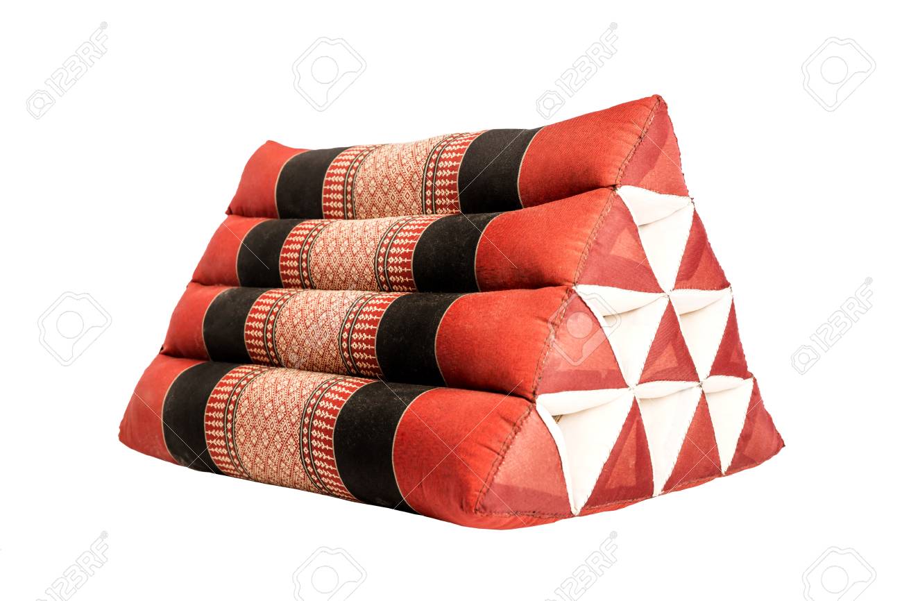 triangle back pillow