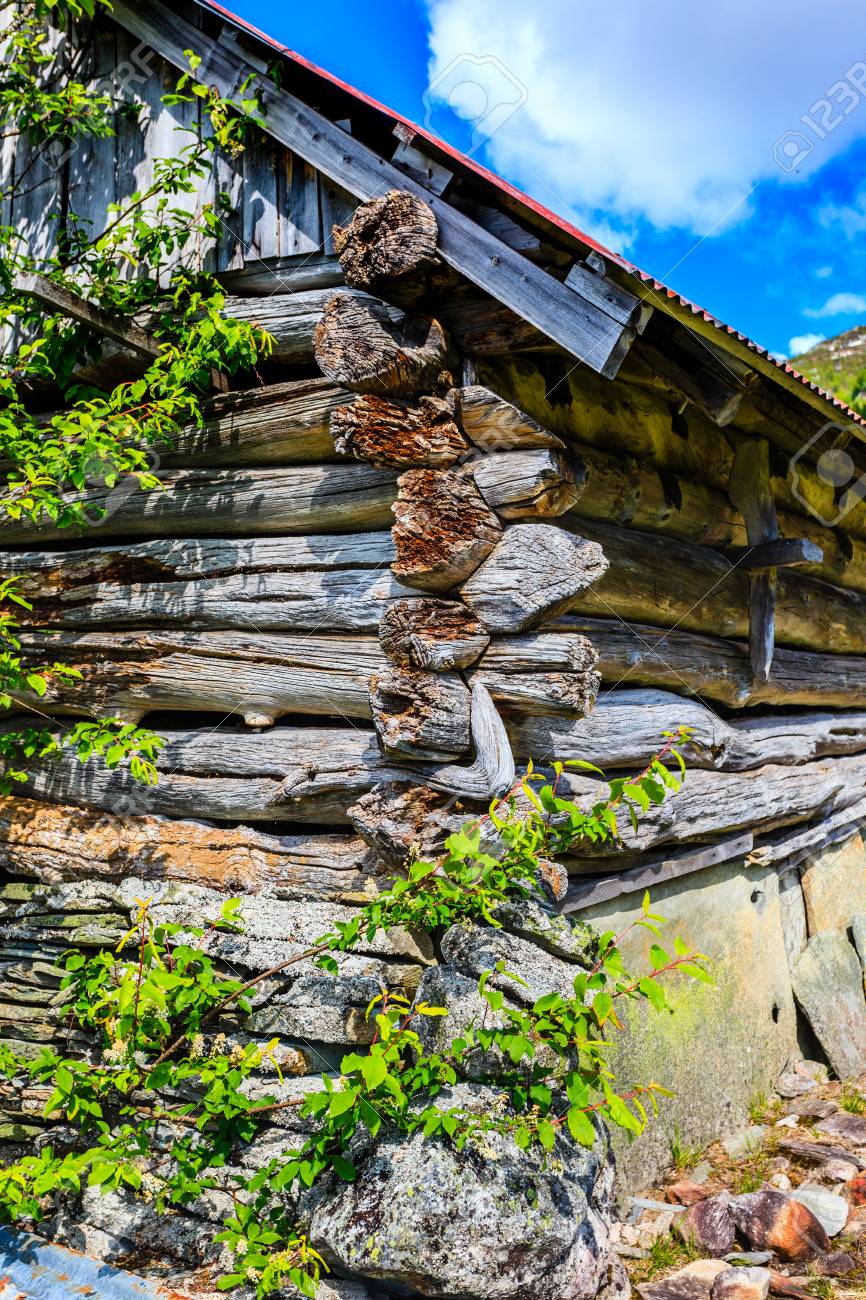 An old building of an old notched seals in beautiful natural surroundings. - 81421726 An old building of an old notched seals in beautiful natural surroundings. - 81421726