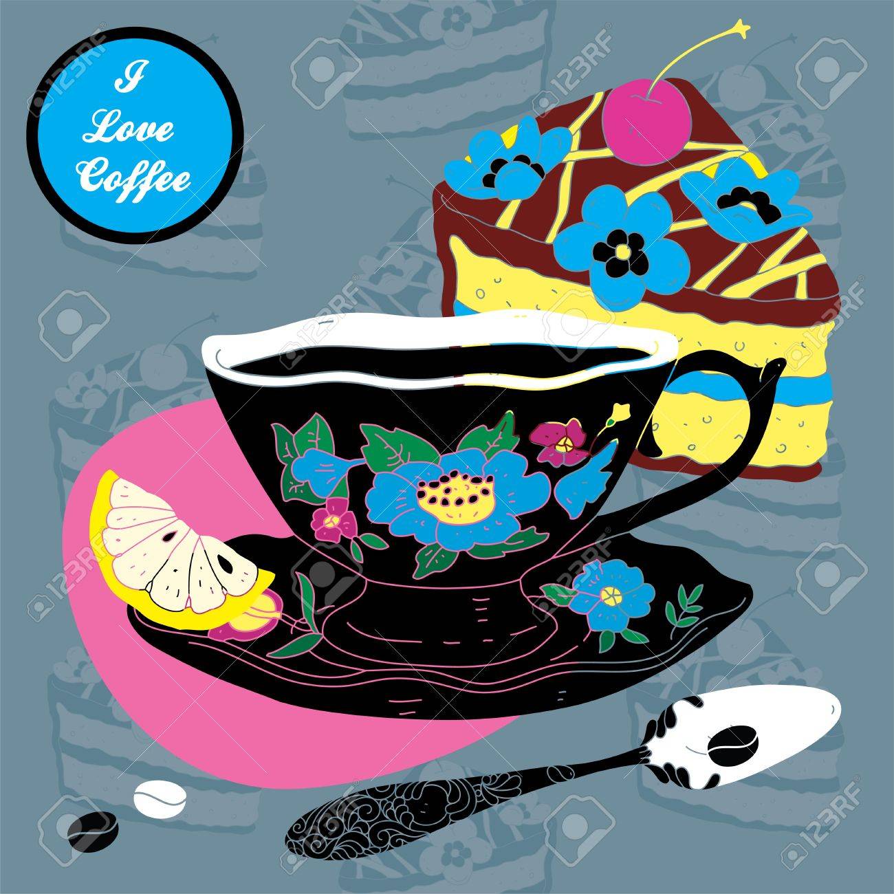 人気ダウンロード コーヒー ケーキ イラスト 無料 コーヒー ケーキ イラスト 無料 Josspicturearxyy