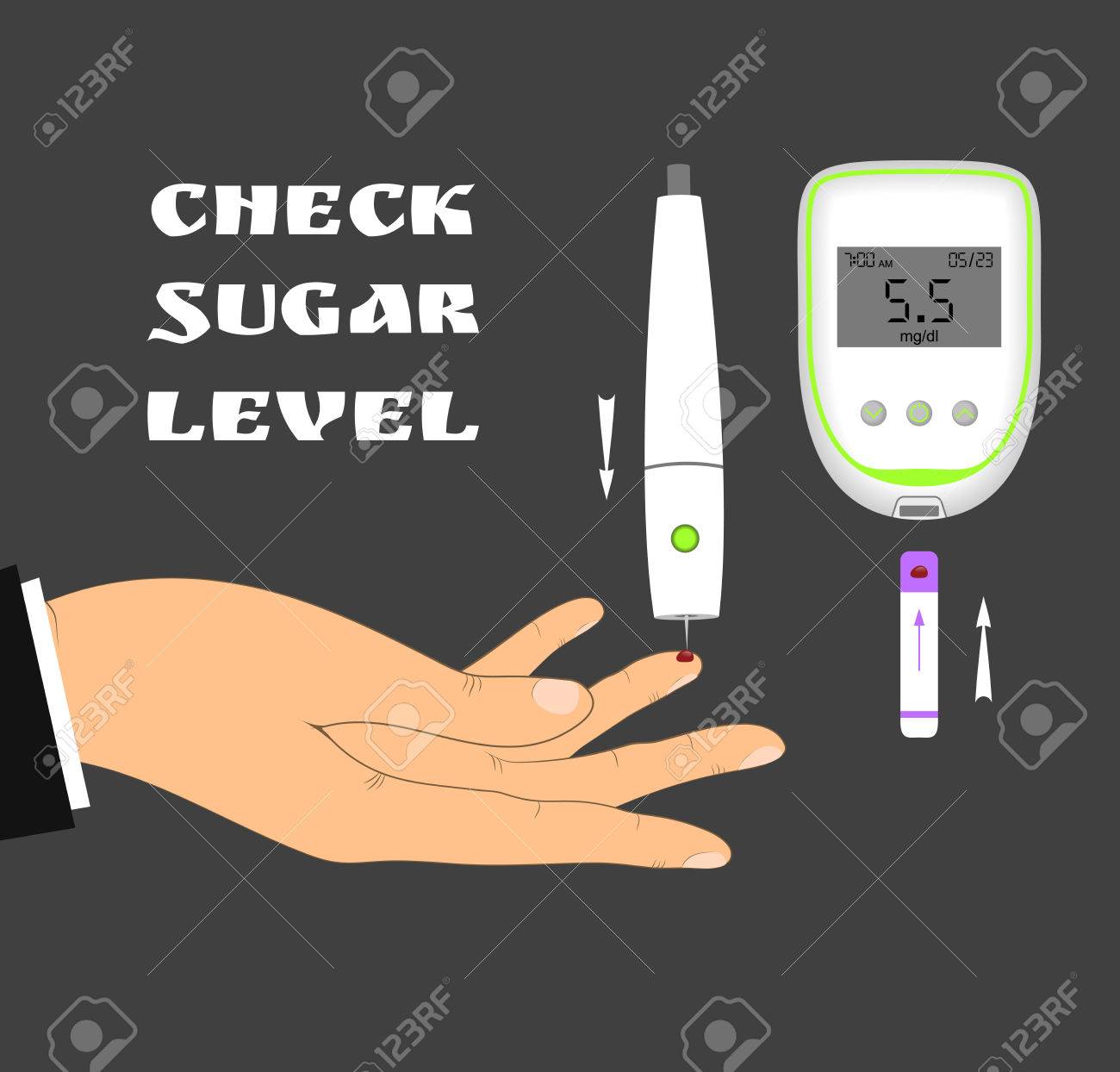 control de la diabetes y el azúcar