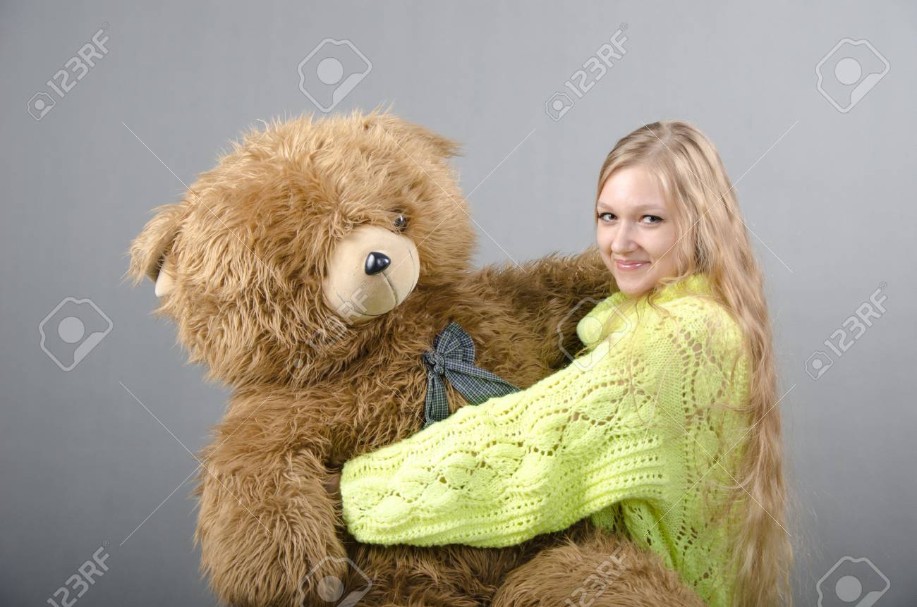 Girl in a teddy