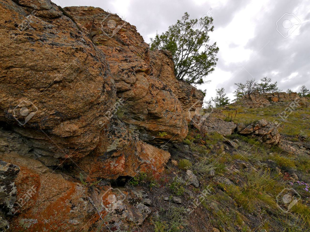 The nature of the island of Olkhon on Baikal The nature of the island of Olkhon on Baikal