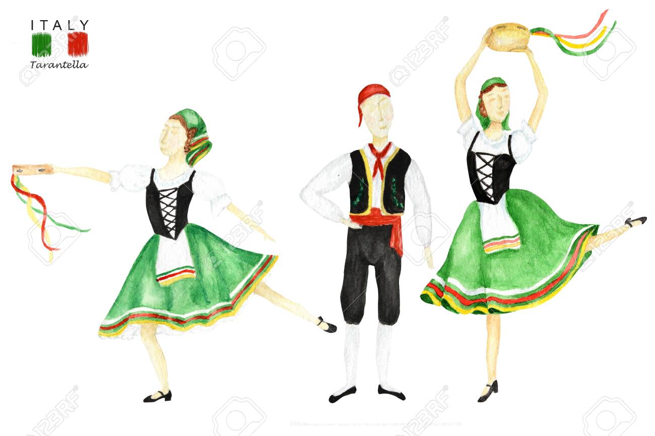 tarantella dance costume