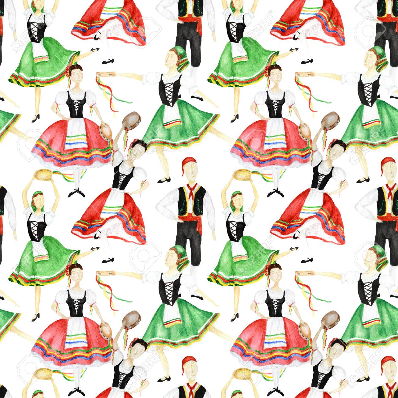 世界の民族衣装のデザインとパターンCostume Patterns and .. 世界の