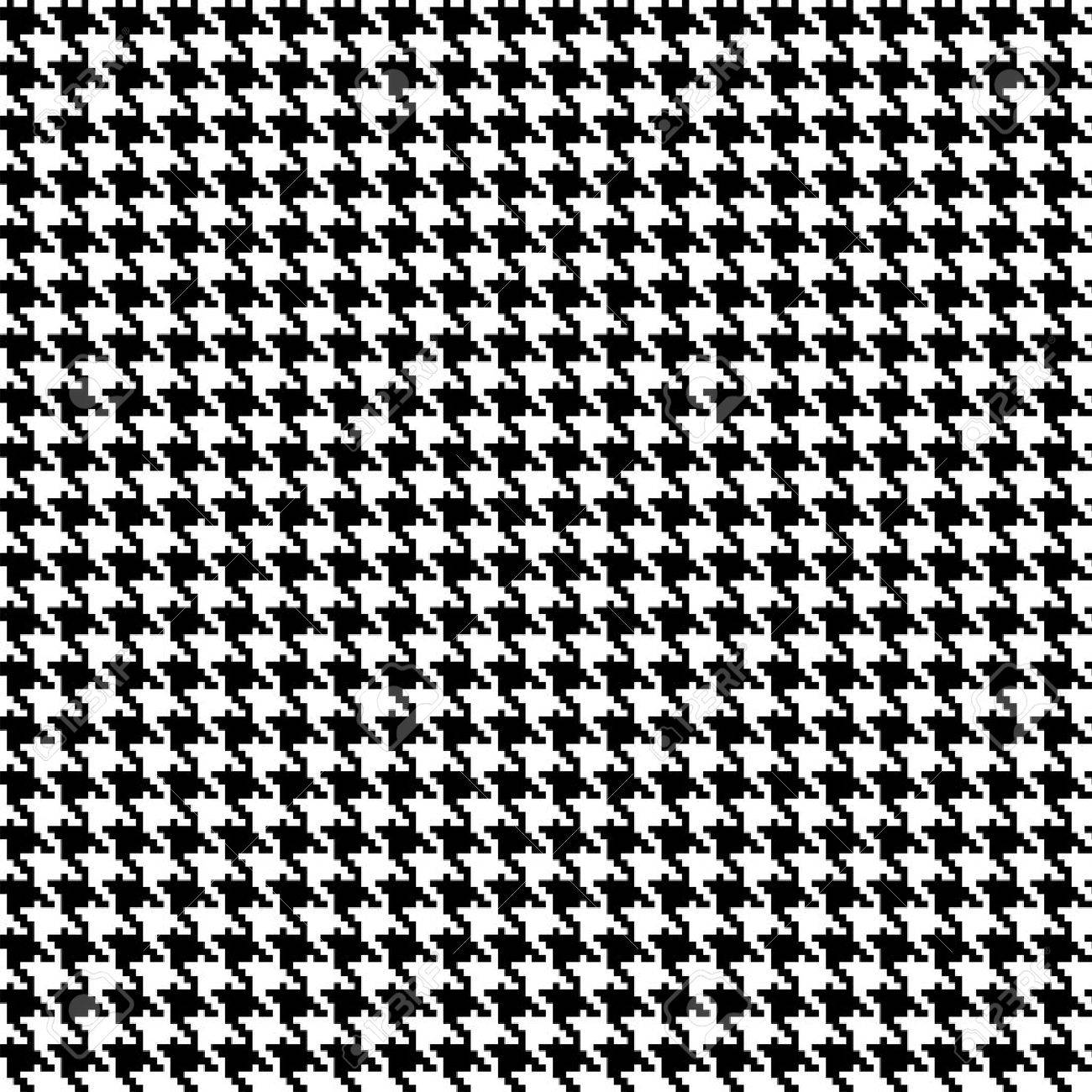 Houndstooth Seamless Pattern Fabric Background Royalty Free Cliparts Vectors And Stock Illustration Image 15427237