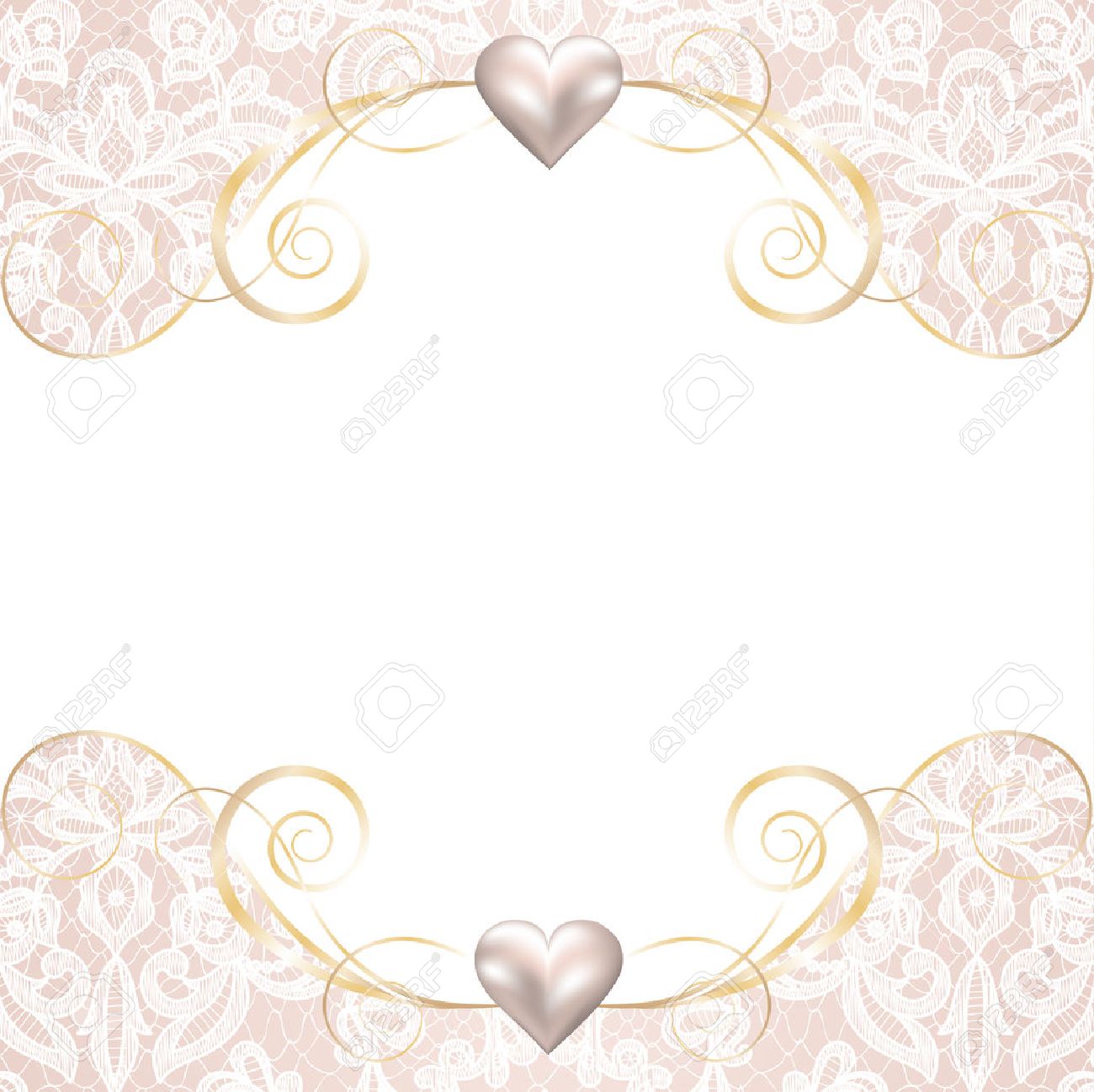 Wedding Invitation Or Greeting Card With Pearl Frame On Lace Background  Royalty Free SVG, Cliparts, Vectors, and Stock Illustration. Image 42530165., image size:1300x1298