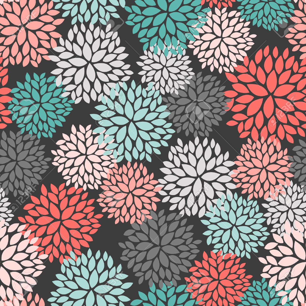 Avoir Images Seamless De Fleurs Abstraites Peut Etre Utilise Pour Le Papier dernière par