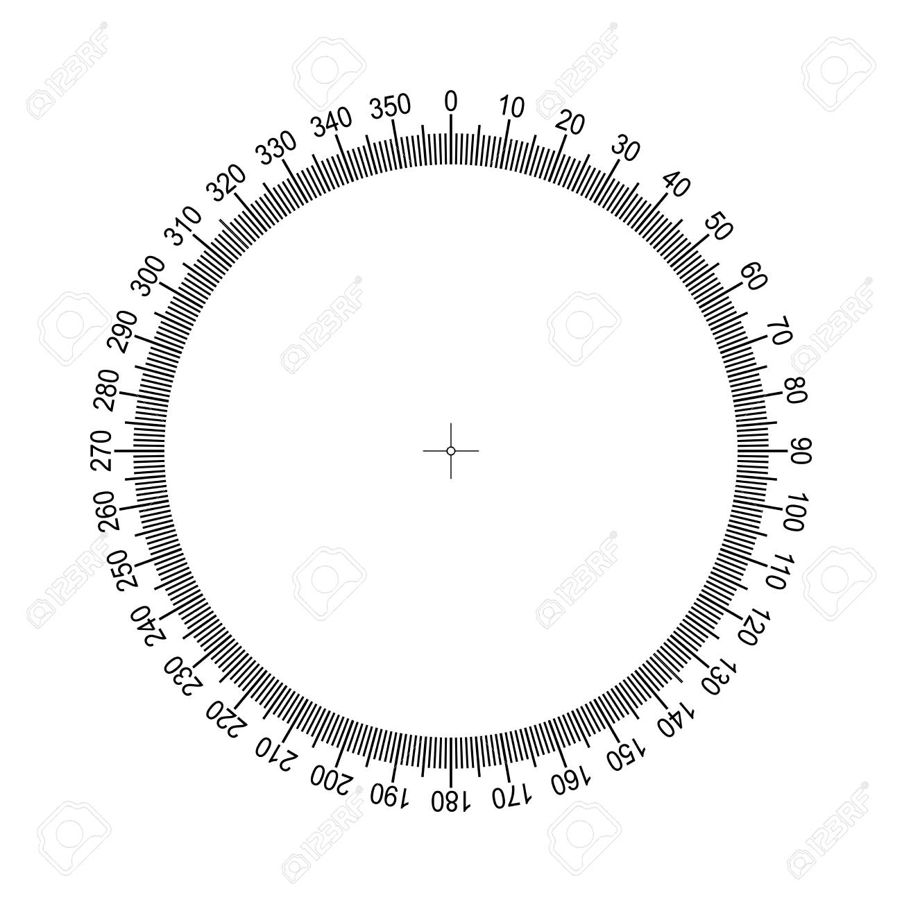 Measuring circle scale. Measuring round scale, Level indicator, measurement acceleration, circular meter for household appliances division from to 350. Graduation 360 degrees Vector EPS10 - 100980663 Measuring circle scale. Measuring round scale, Level indicator, measurement acceleration, circular meter for household appliances division from to 350. Graduation 360 degrees Vector EPS10 - 100980663